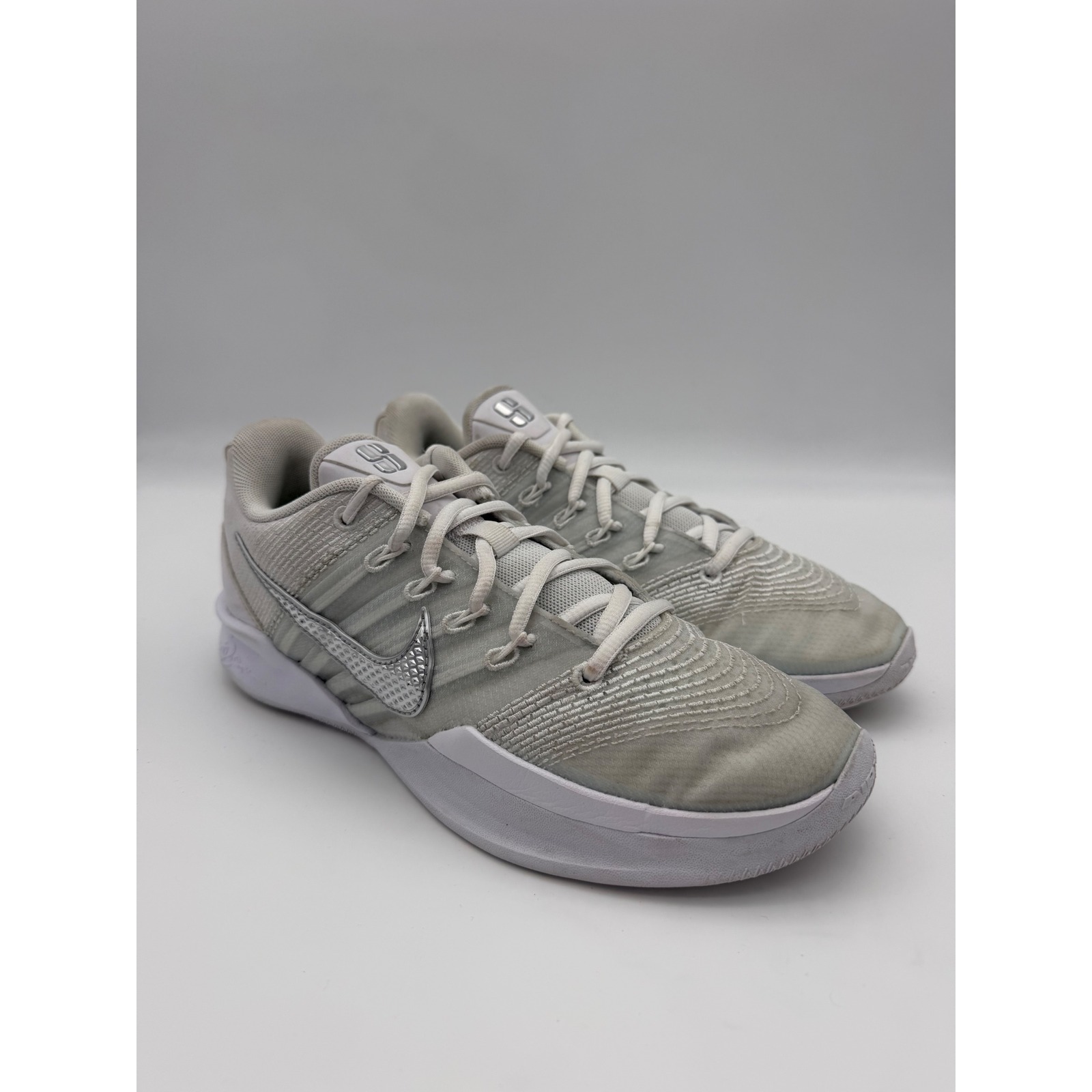 Nike Sabrina 1 Ionic Photon Dust Grey White Basketball Shoes Hf2881-101 Mens 8